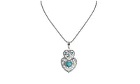 Women's  Alloy Stone Crystal Heart Pendant Necklace - sparklingselections