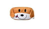 Cartoon Pencil Case Plush Large Pen Bag - sparklingselections