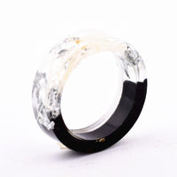 Handmade Secret New Wood Resin Ring - sparklingselections