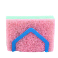 High Quality Plastic Dish Cloths Rack Suction Sponge Holder Clip - sparklingselections