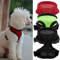 Quick-Release Buckle Mesh Pet Dog Comfort Harness - sparklingselections