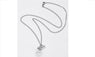 Natural Dandelion Seed In Glass Long Necklace