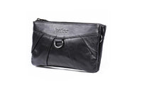Black Color Real Leather Multi Purpose Cross Body Bag for Women - sparklingselections