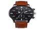 Men's Retro Design Leather Band Watches