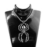 New Trendy Women's Fashion Retro Stainless Steel Big Spider Pendant Necklace For Wedding, Engagement, Girls Gifts Jewelry