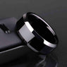 Titanium Black Ring for Men