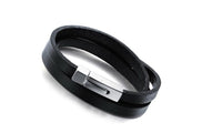 Genuine Leather  Bracelet For Men - sparklingselections