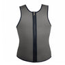 Zipper Neoprene Men's Bodybuilding Slimming Shapers Sweat Sauna Suits