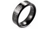 Outdoor Wedding Band men firefighter rings