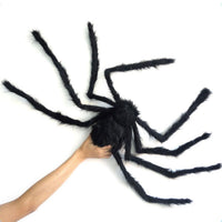 Spider Made Of Wire And Plush Halloween - sparklingselections