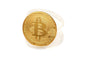 Gold Plated Bitcoin Coin Collectible Gift