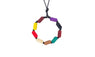 Beautiful Color Wood Beads Pendant Necklaces