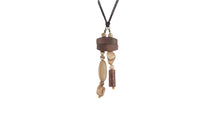 Chokers Wood Beads Pendant Necklace For Women - sparklingselections