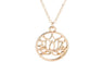 Good Karma Buddha Lotus Pendant Necklace For Women
