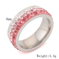 New Czech Crystal Stylish Rings For Women - sparklingselections