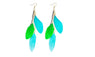 High Quality Feather Earrings New Dangle Statement Wedding Earrings Accessories For Women, Girls