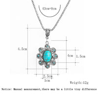 Special Bohemia Style Cute Lovely Flower Pretty Pendant Necklace - sparklingselections