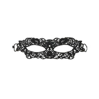 New Black And Red Hollow Erotic Costumes Lace Mask - sparklingselections