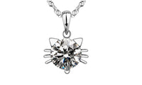 women jewelry silver plated zircon pendant trendy rhinestone - sparklingselections