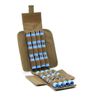 25 Round Gauge Ammo Shells Brown Hunting Ammo Bags - sparklingselections