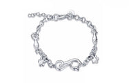 New Silver Color Snake Chain Unisex Bracelet - sparklingselections