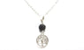 Black Lava Stone Aroma Essential Oil Diffuser Necklace
