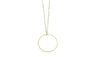 Statement  Circle Pendant Necklace For Women