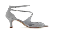New Woman Sexy Silver Ankle High Heel Strap Sandal - sparklingselections