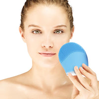 Machine Soft Silicone Facial Brush Cleanser - sparklingselections