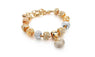 Luxury Crystal Heart Charm Bracelets & Bangles