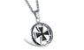 Vintage Chain Length 50/55 CM Gold / Silver Color Cross Necklaces Pendants