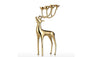 Gold Silver Deer Candlestick Metal 6-arms Candelabros Alloy Home Decor