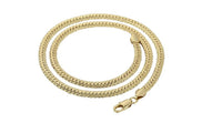 6MM Women Mens Gold Snake Chain Necklace, 24inch/61 cm - sparklingselections