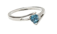 Trendy Charming Heart Shaped Rhinestone Alloy Ring For Men - sparklingselections