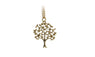 Fashion Gold Plated Rich Tree Plant Pendant Necklace