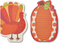 New Beautiful Greetings Thanksgiving Cards for Party Accessory - sparklingselections
