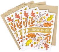 New Hallmark Pack of Thanksgiving Cards Thinking of You Greeting Cards - sparklingselections