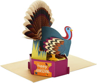 New Wonder Thanksgiving Pop Up Greeting Cards - sparklingselections
