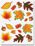 New Beautiful Beistle Fall Leaf Stickers