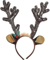 New Beautiful Antler Headband for Christmas Accessory - sparklingselections