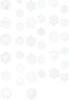 Beautiful Snowflake String Foil for Christmas Party Decoration - sparklingselections
