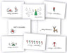 New Beautiful Christmas Greeting Cards Collection for Party Accessory