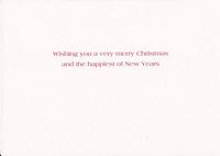 New Beautiful Christmas Greeting Card and Envelops - sparklingselections
