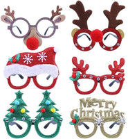 Party Favor Christmas Glasses Frames Costume Eyeglasses for Kids - sparklingselections