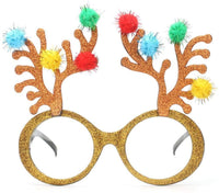 New Beautiful Reindeer Sunglasses for Christmas Decoration - sparklingselections