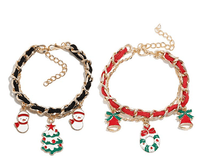 Beautiful Christmas Charm Bracelet for Women - sparklingselections