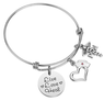 New Beautiful Christmas Nurse Bangle Bracelet Party Accessory