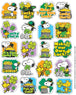 Fun Loving Cute Stickers,Kids loving, Playful Themes, Thanksgiving themes