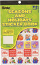Seasons and Holidays Sticker Book, Fun Loving Playful Cute Themes Sticker Book, School Books Decor