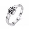 Women's Rings Ringen Halloween Punk Silver Jewelry Gift